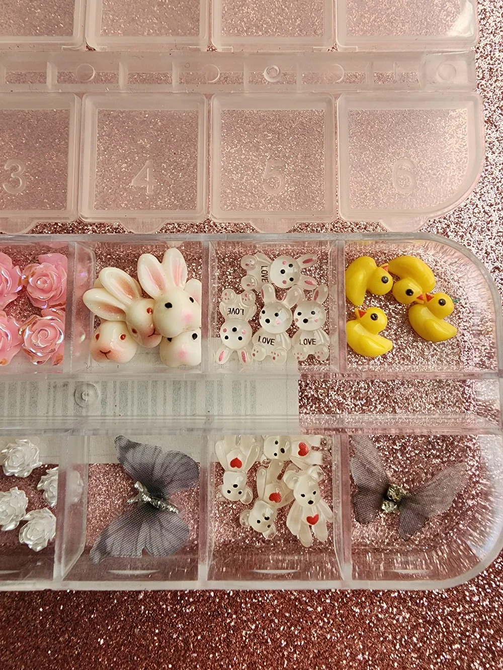 Handmade assorted pink